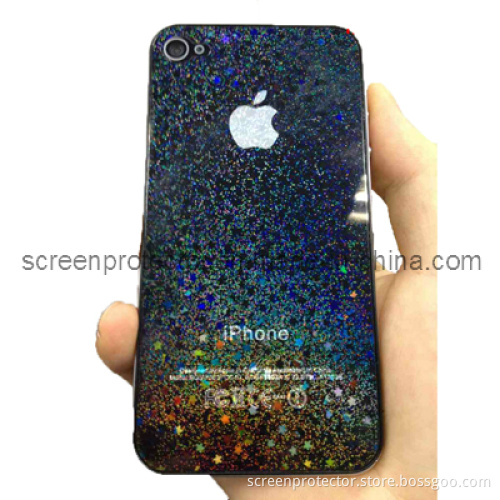 3D Star Design Screen Protector for iPhone 4 Front and Back